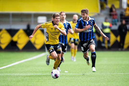 Elfsborgs Noah Söderberg och Sirius Marcus Klingenberg