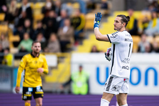 Sirius målvakt David Mitov Nilsson