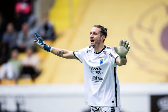Sirius målvakt David Mitov Nilsson