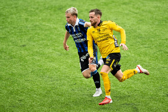 Sirius Oli Valur Omarsson och Elfsborgs Rasmus Alm