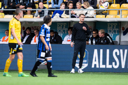 Sirius tränare Daniel Bäckström