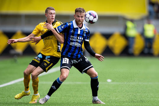 Elfsborgs Alexander Bernhardsson och Sirius Dennis Widgren