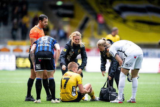 Elfsborgs läkare Matilda Lundblad och fysioterapeut Tania