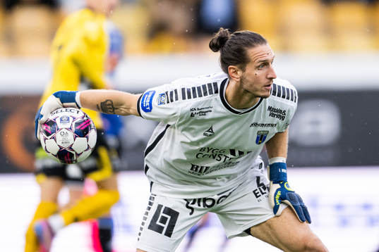 Sirius målvakt David Mitov Nilsson