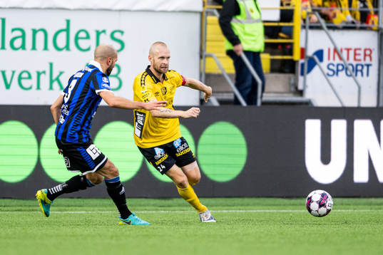 Sirius Karl Larson och Elfsborgs Johan Larsson