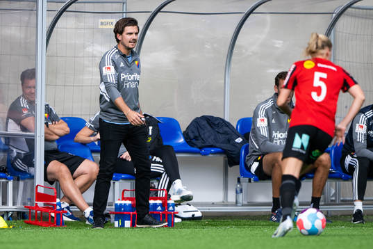 Djurgårdens tränare Marcus Pålsson