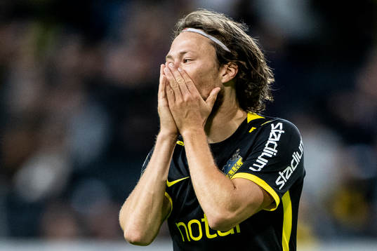AIKs Axel Björnström deppar