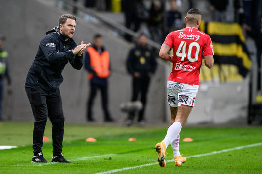 Degerfors tränare Andreas Holmberg
