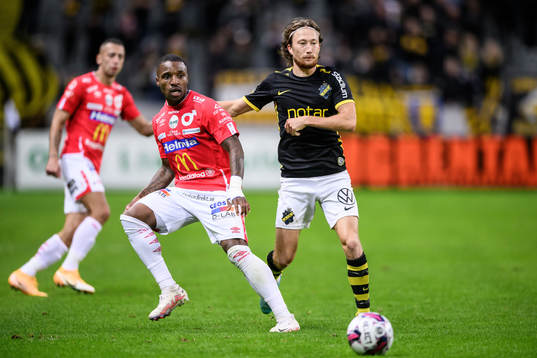 Degerfors Joseph - Claude Agyeman Gyau och AIKs Axel