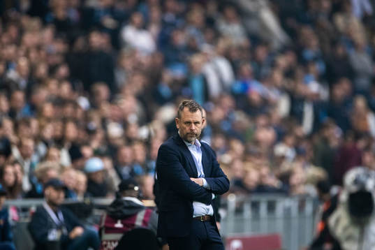 IFK Göteborgs tränare Mikael Stahre deppar