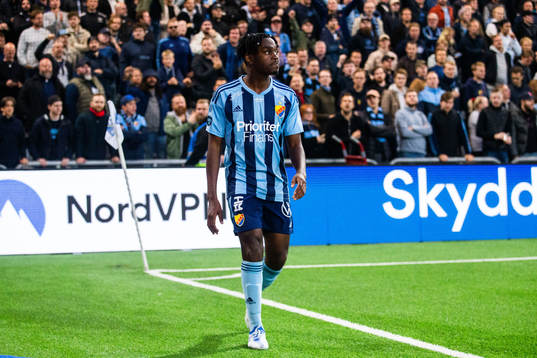 Djurgårdens Joel Asoro deppar