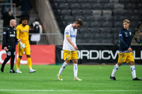 IFK Göteborgs Emil Salomonsson deppar