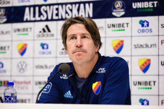 Djurgårdens tränare Thomas Lagerlöf