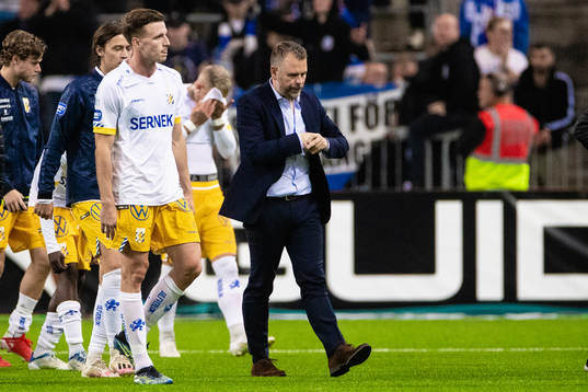 IFK Göteborgs tränare Mikael Stahre deppar