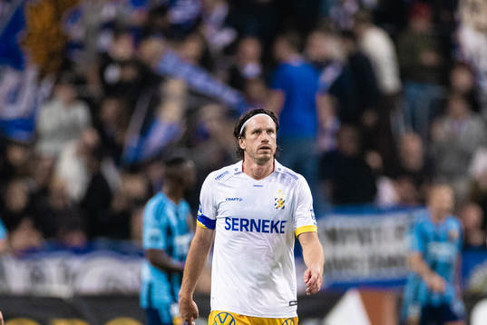 IFK Göteborgs Gustav Svensson deppar