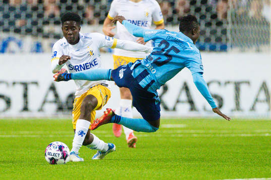 IFK Göteborgs Abundance Salaou och Djurgårdens Amadou
