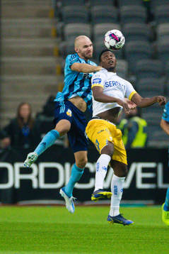 Djurgårdens Marcus Danielson och IFK Göteborgs Suleiman