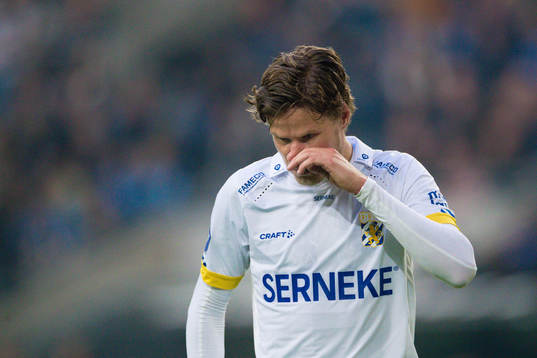 IFK Göteborgs Gustaf Norlin deppar