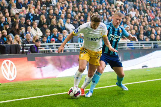 IFK Göteborgs Eman Markovic och Djurgårdens Victor