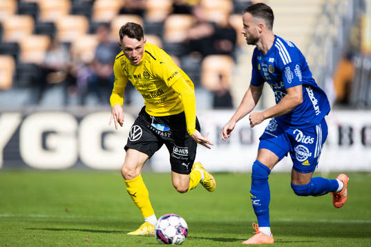 Bläddra bland fler bilder av Fotboll, Allsvenskan, Mjällby - GIF Sundsvall