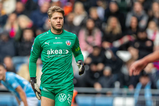 Helsingborgs målvakt Kalle Joelsson