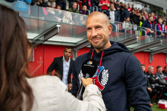 Helsingborgs tränare Mattias Lindström
