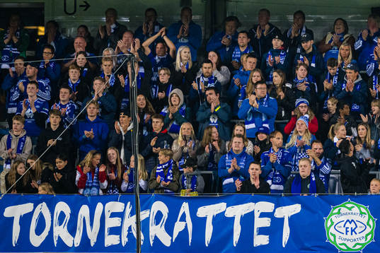 Spectators in the stands