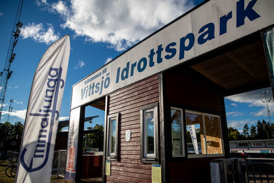 Exteriör av Vittsjö Idrottspark