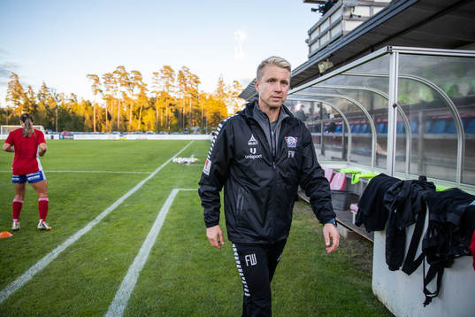 Linköpings målvaktstränare Fredrik Wiklund