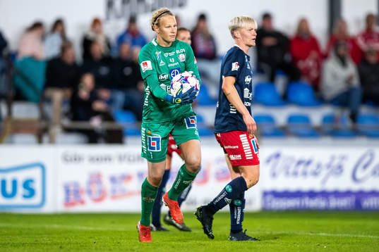 Linköpings målvakt Cajsa Andersson