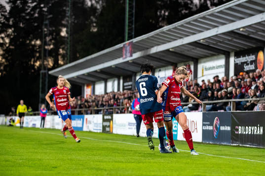Linköpings Saori Takarada och Vittsjös Clara Markstedt