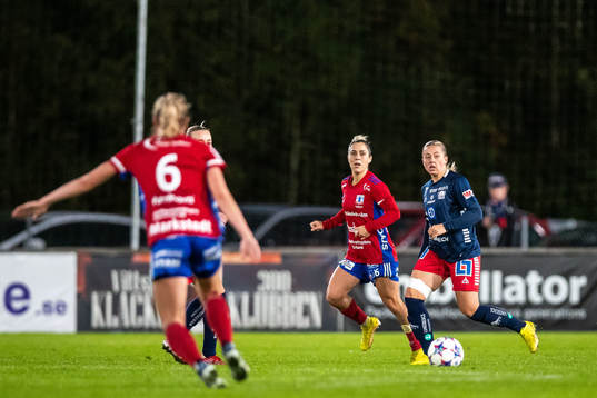 Vittsjös Katrina Gorry och Linköpings Cornelia Kapocs