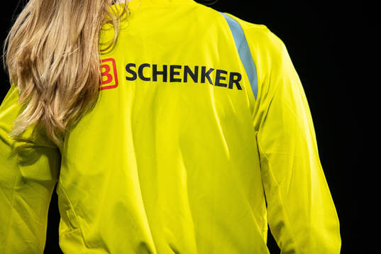 Tröja med DB Schenker tryck