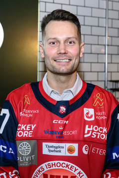 Västerviks tränare Martin Gudmundsson