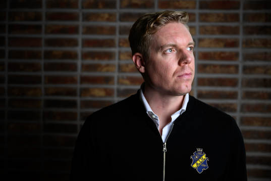 AIKs tränare Anton Blomqvist