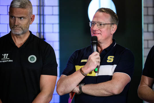 Södertäljes tränare Magnus Bogren