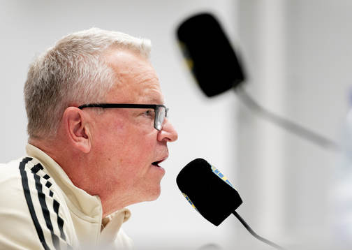 Head coach Janne Andersson