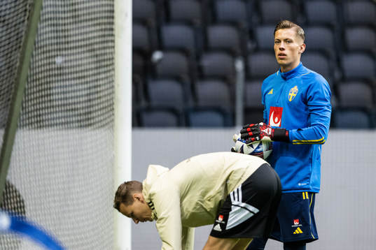 Goalkeeper Leopold Wahlstedt