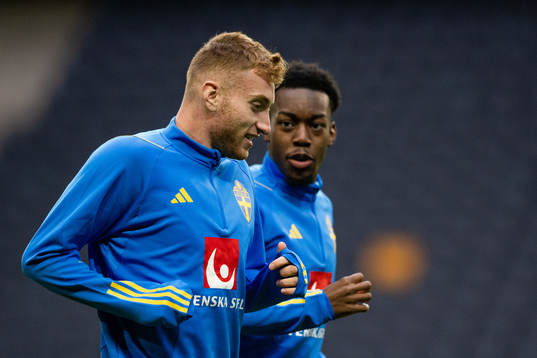 Dejan Kulusevski and Anthony Elanga