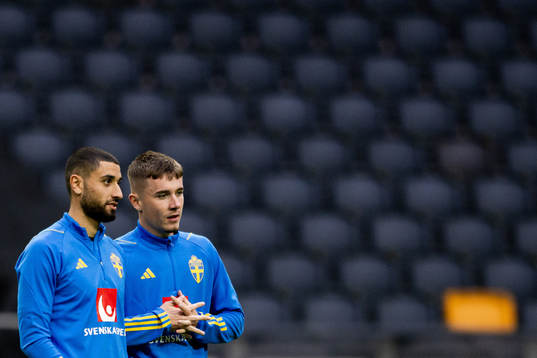 Aiham Ousou and Patrik Wålemark