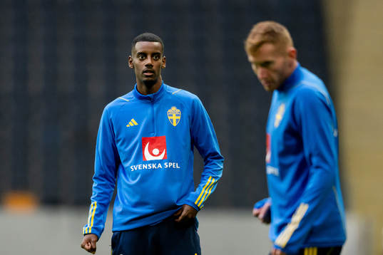 Alexander Isak and Dejan Kulusevski
