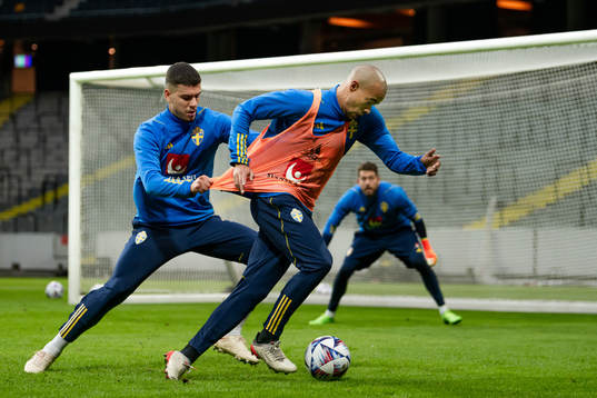 Edvin Kurtulus and Robin Quaison