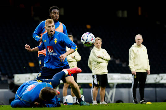 Bläddra bland fler bilder av Football, Nations League, Sweden, Training & Press Conference