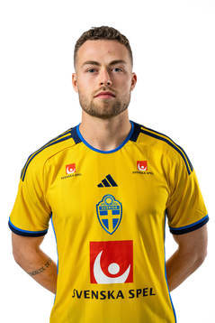 Gabriel Gudmundsson of the Swedish national football team