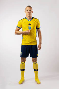 Ludwig Augustinsson of the Swedish national football team