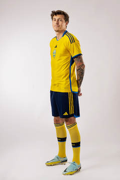 Victor Nilsson Lindelöf of the Swedish national football