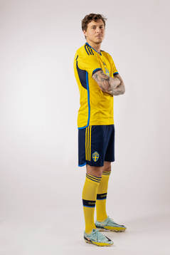 Victor Nilsson Lindelöf of the Swedish national football