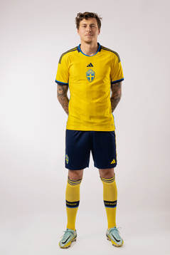 Victor Nilsson Lindelöf of the Swedish national football