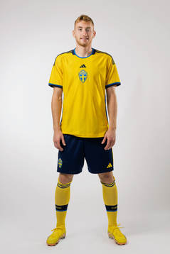 Dejan Kulusevski of the Swedish national football team