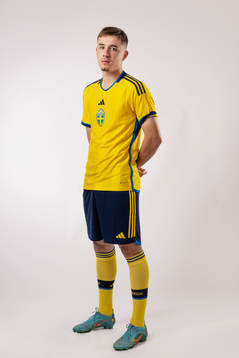 Patrik Wålemark of the Swedish national football team